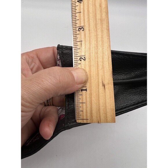 Elliot Lucca The Sak Leather 3 Ways Wristlet Envelope Clutch Crossbody Purse - Picture 7 of 9